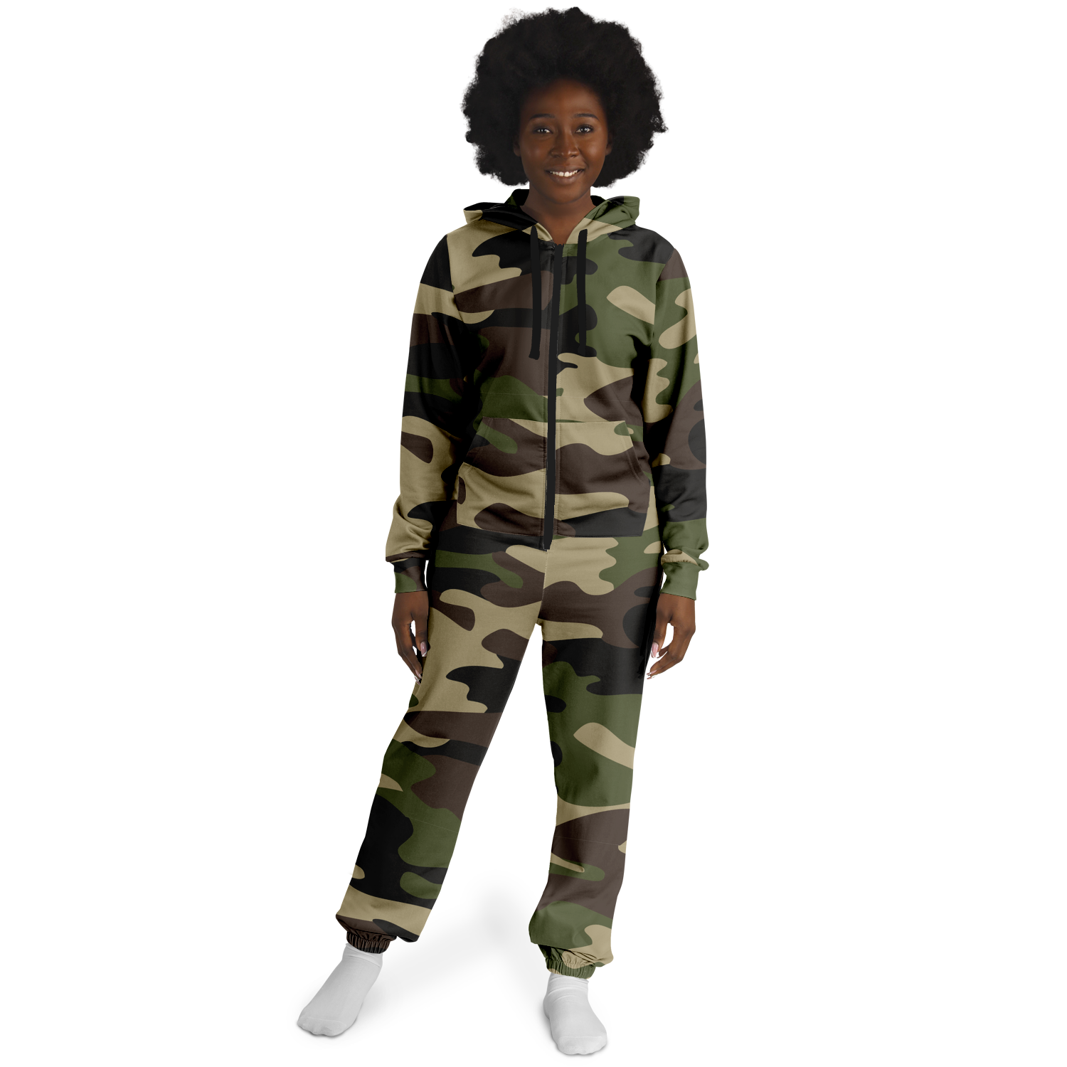 Women's Camo Jumpsuits in Striking Camouflage Colors