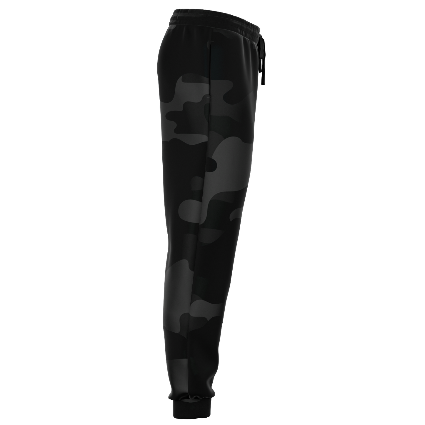 Camo Sweatpants | Unisex | Black Camouflage