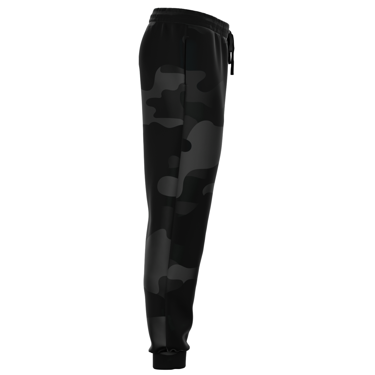 Camo Sweatpants | Unisex | Black Camouflage