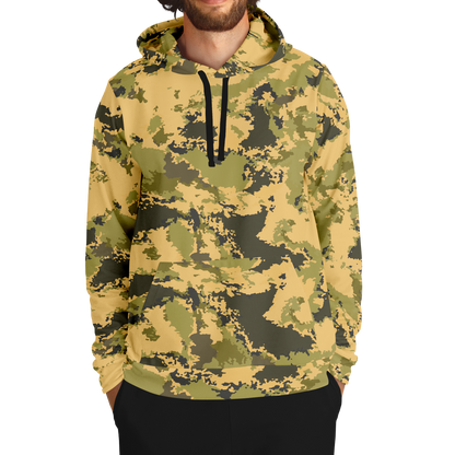 Green Camo Hoodie | Watercolor Desert Camouflage