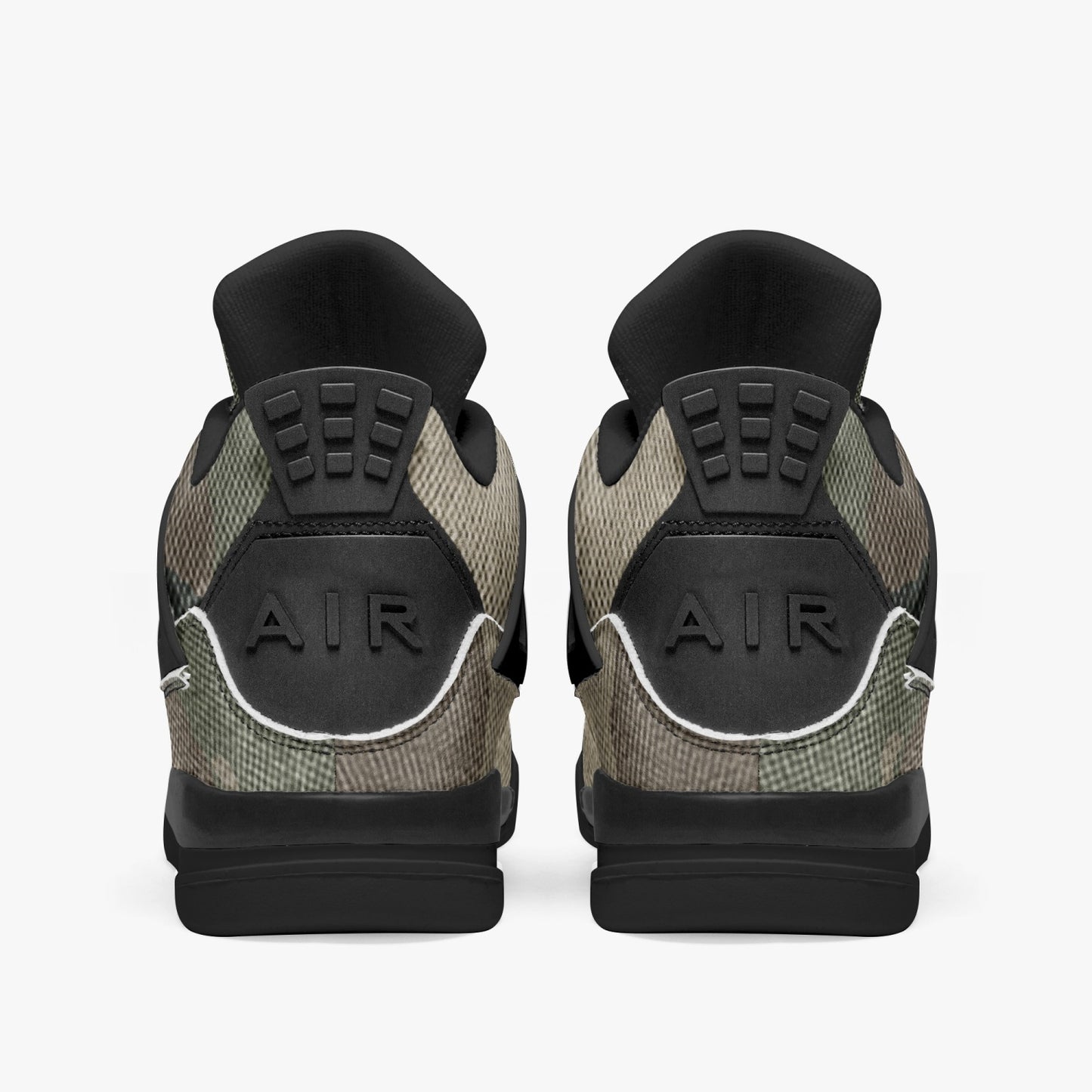 Camo Jordans AJ4 | Dirty Brown Camouflage