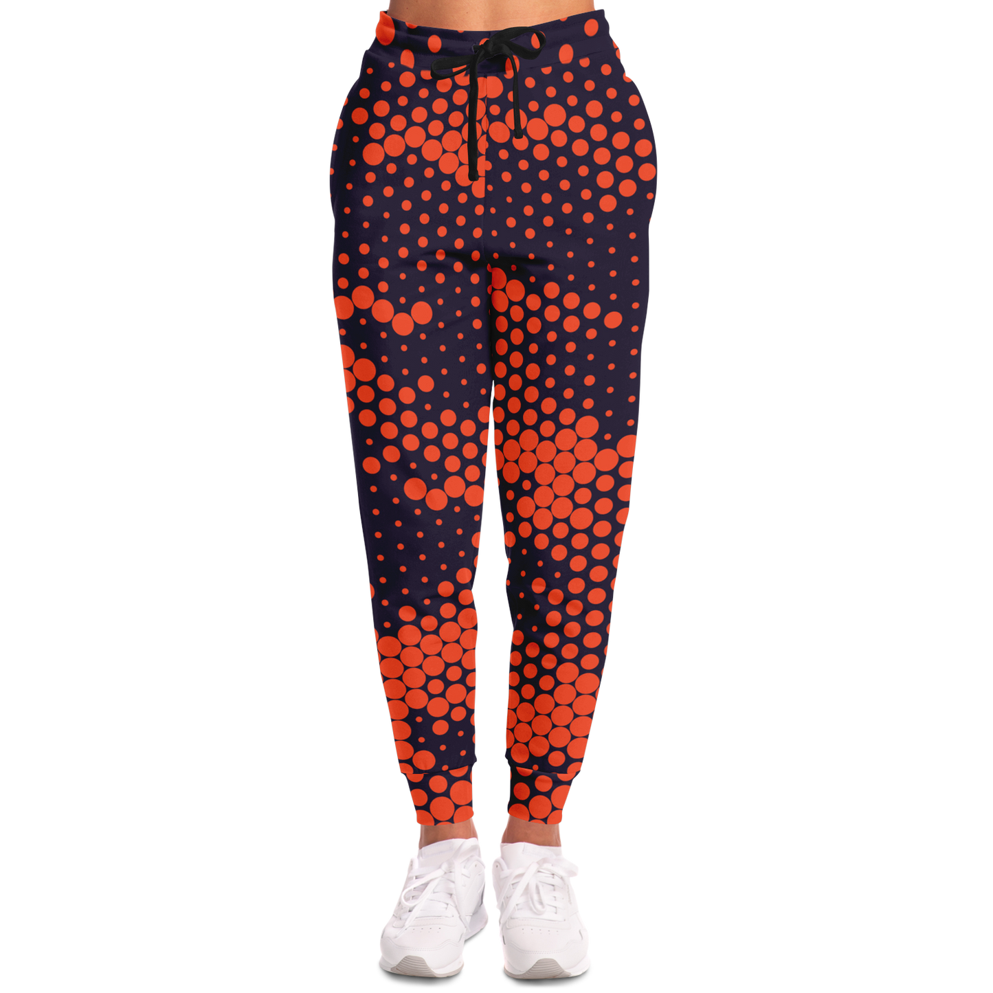 Camo Joggers | Unisex | Orange & Blue Digital