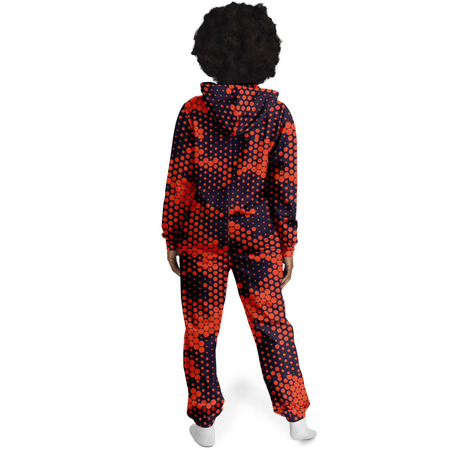 Camo Onesie | Orange and Blue Digital Camouflage