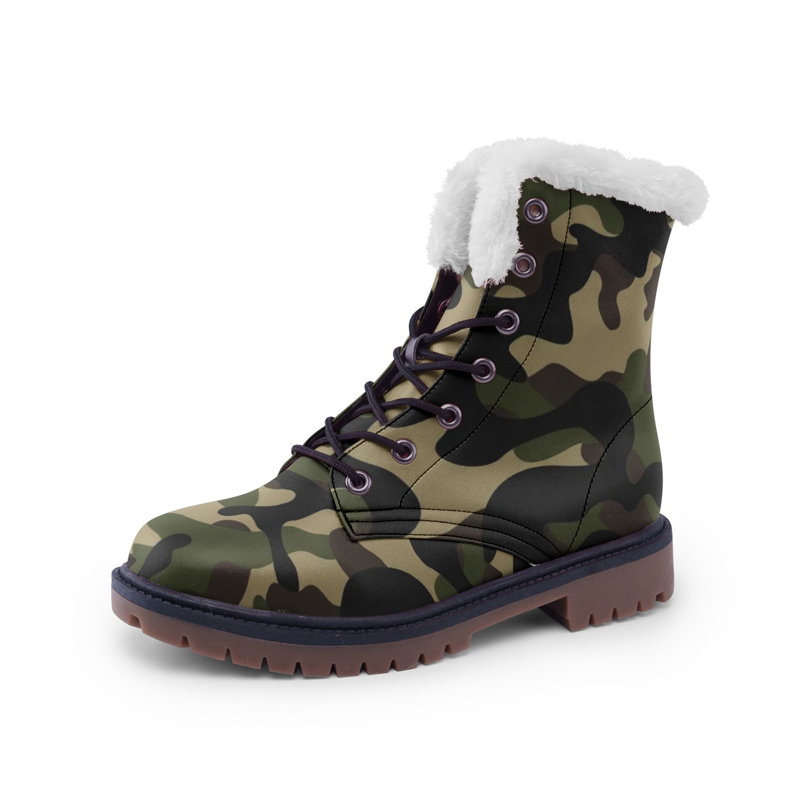 Snow Camo Boots | Classic Brown Camouflage