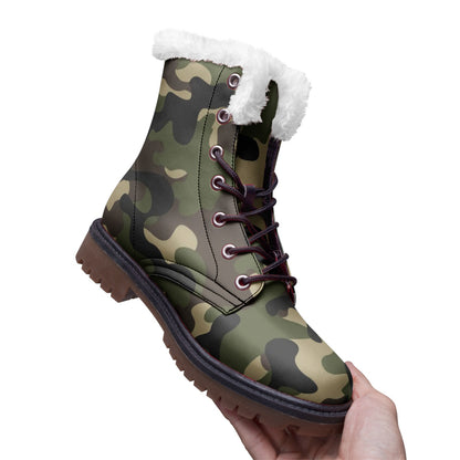 Snow Camo Boots | Classic Brown Camouflage