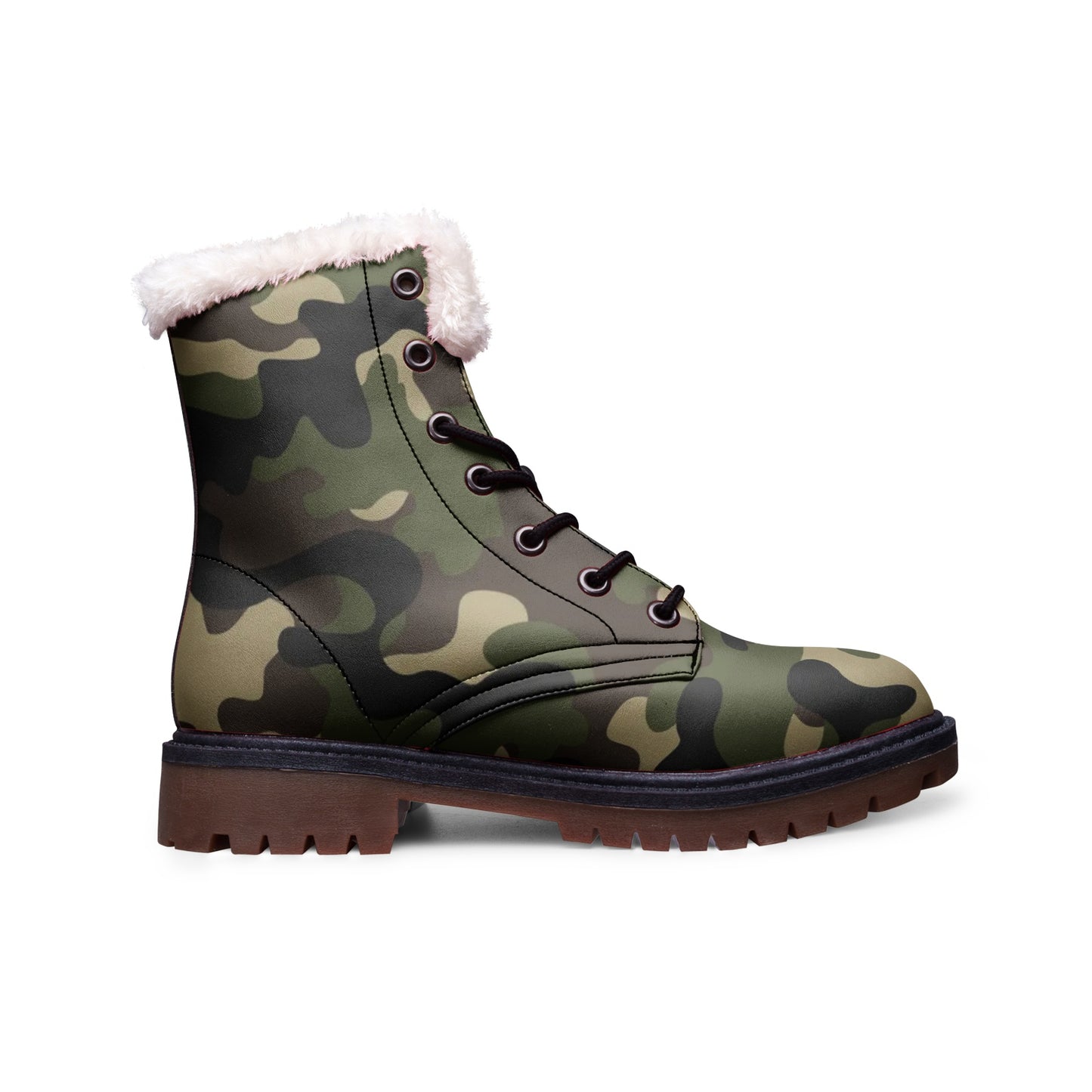 Snow Camo Boots | Classic Brown Camouflage