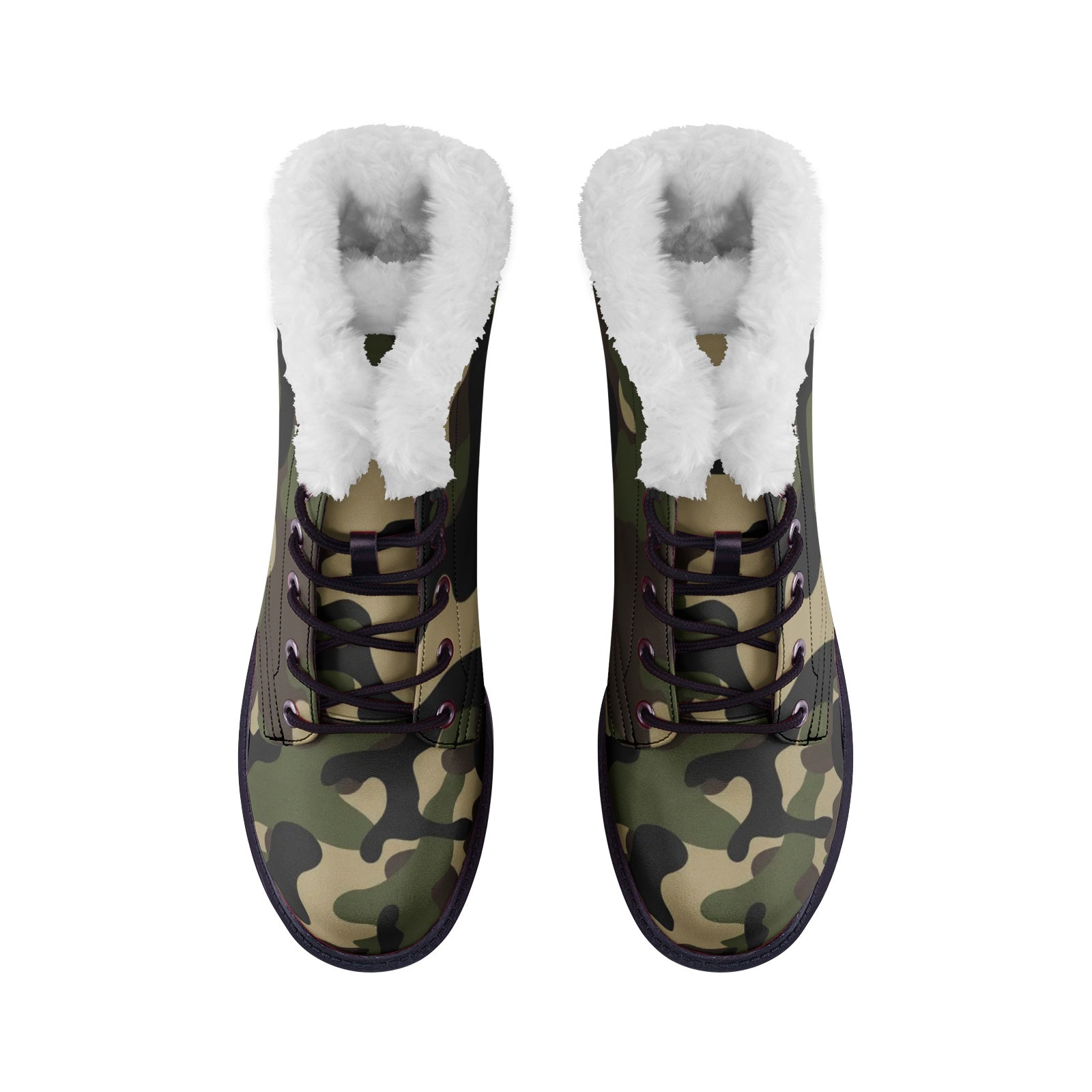 Snow Camo Boots | Classic Brown Camouflage