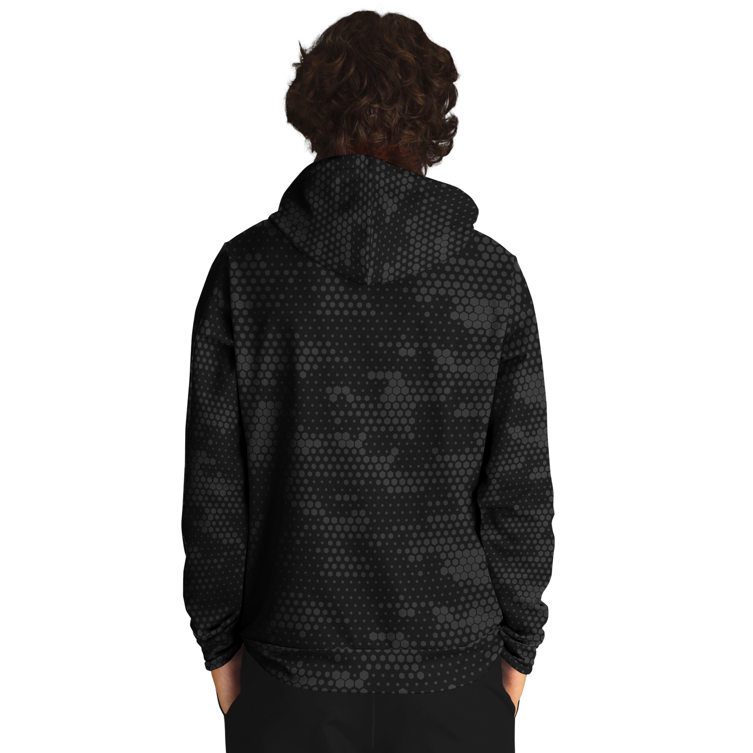 Black Camo Hoodie | Stylish Hive Camouflage