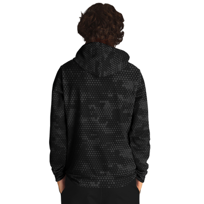 Black Camo Hoodie | Stylish Hive Camouflage