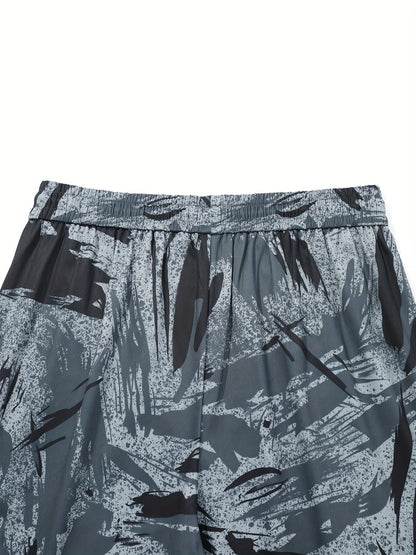 Men's Camo Cargo Pants | Loose Fit, Multi-Pocket Design