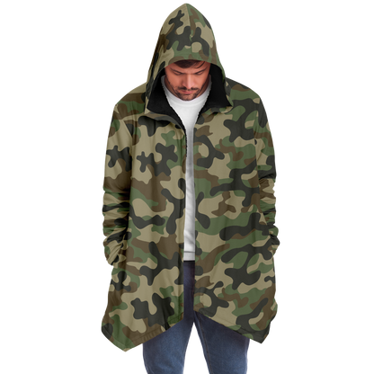 Camo Cloak | Military Brown Camouflage | Microfleece