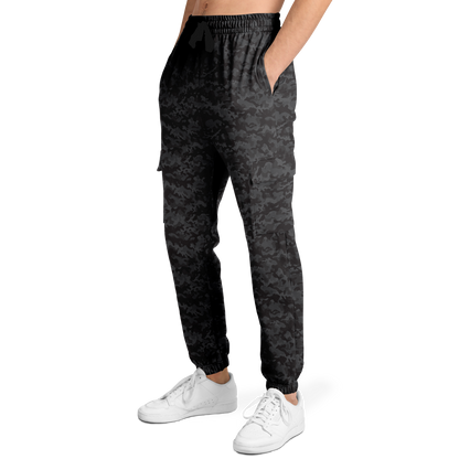 Black Camo Cargo Pants | Classic Army Camouflage | Unisex