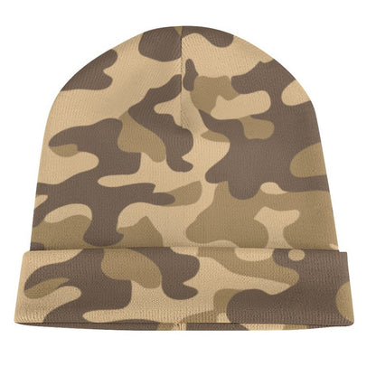 Camo Beanie | Khaki Camouflage