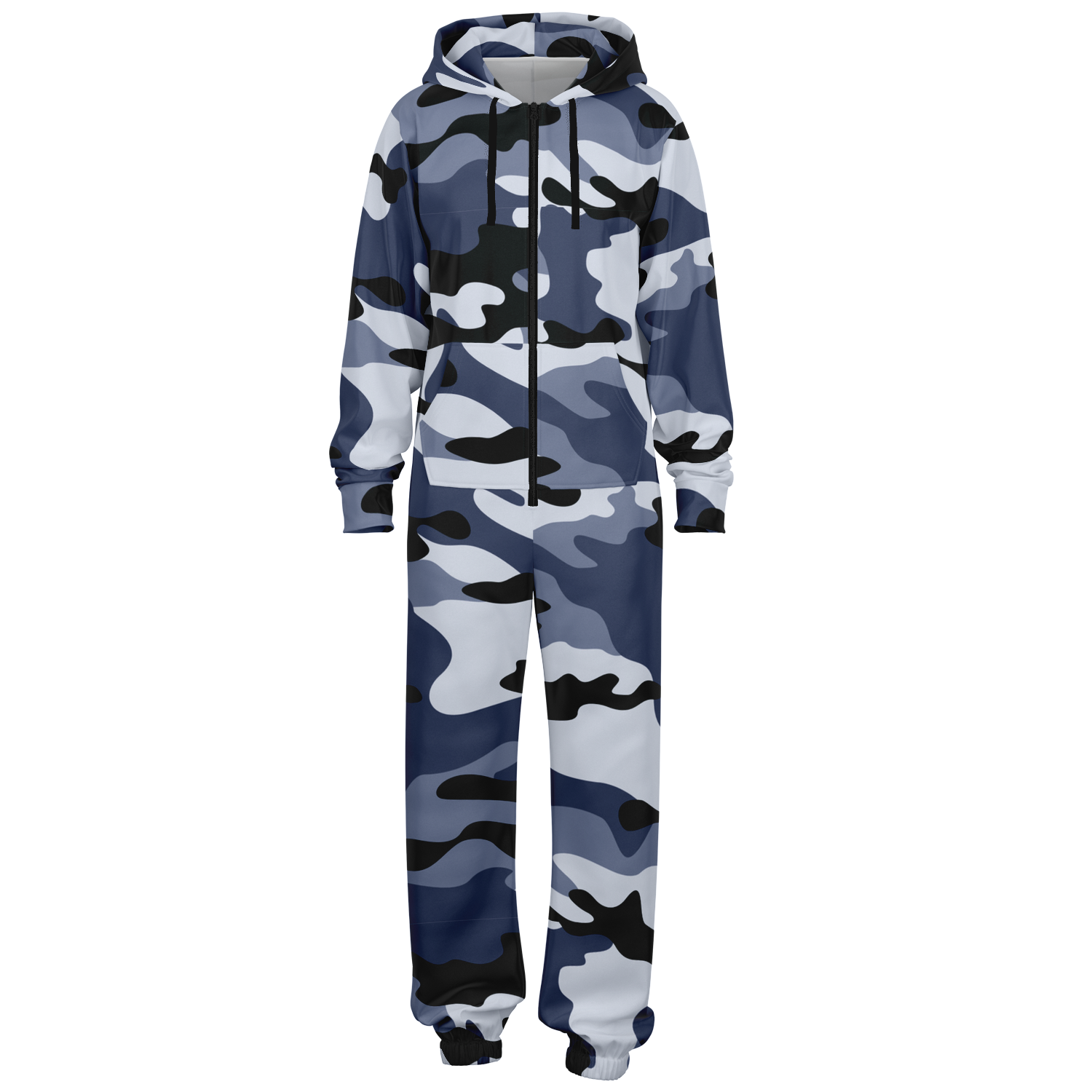 Camo Onesie | Light Blue Camouflage