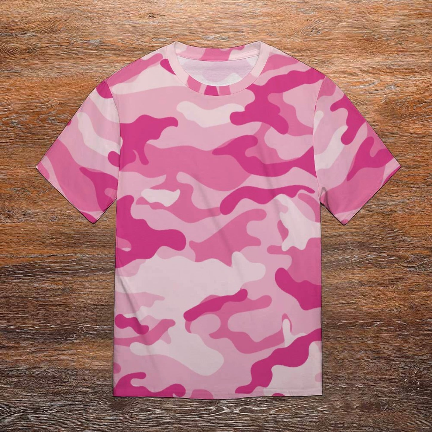 Camo Shirt | Lavender Pink Camouflage T