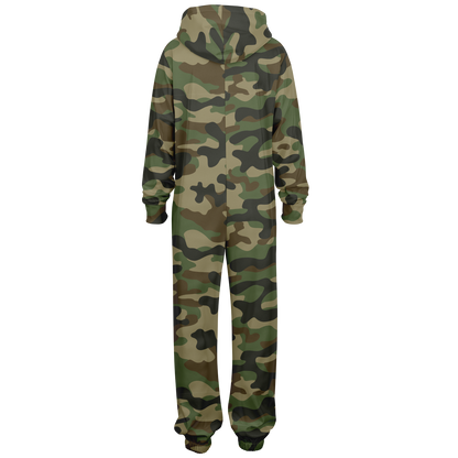 Camo Onesie | Military Brown Camouflage