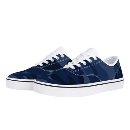 Camo Skate Shoes | Deep Blue Camouflage