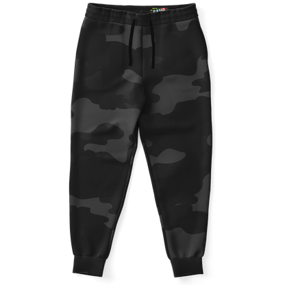 Camo Joggers | Unisex | Black