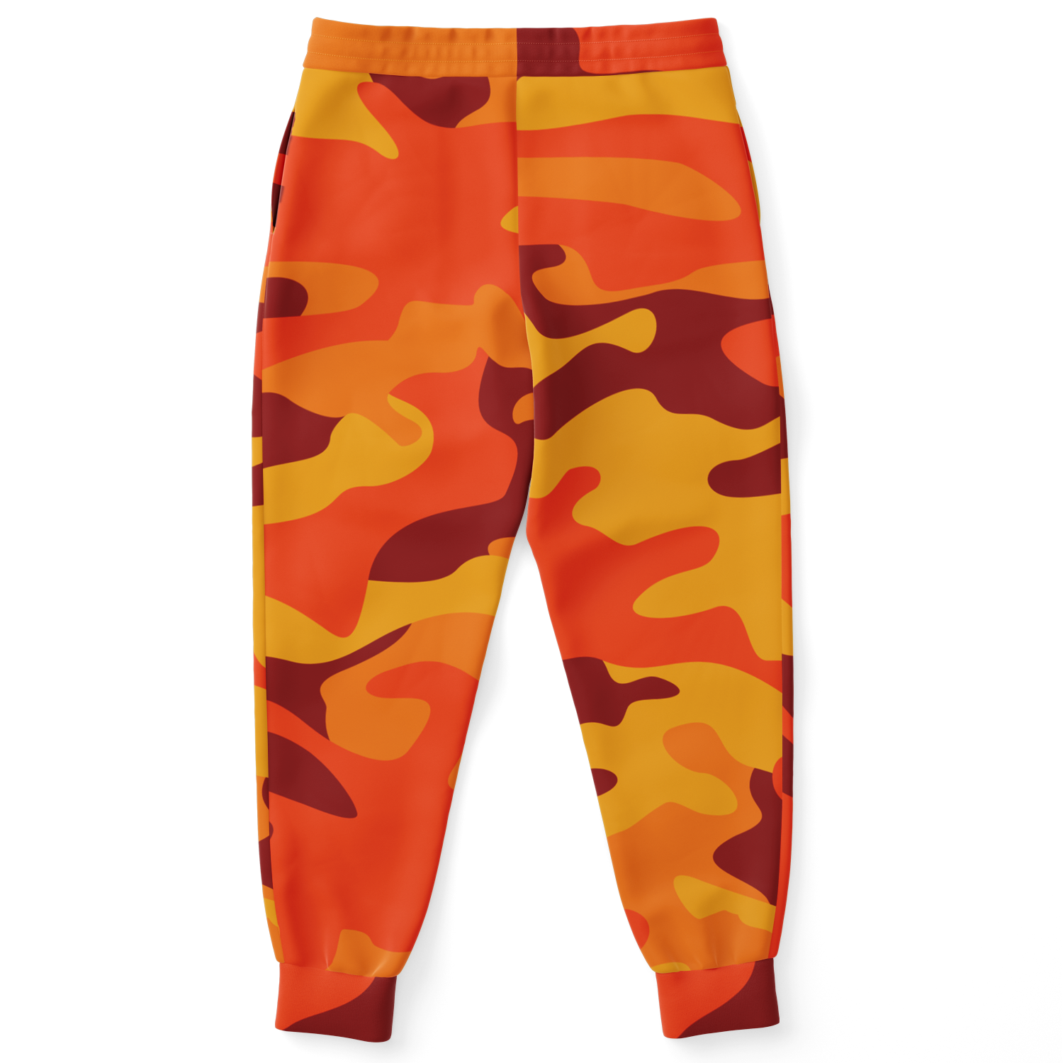 Camo Sweatpants | Unisex | Orange & Red