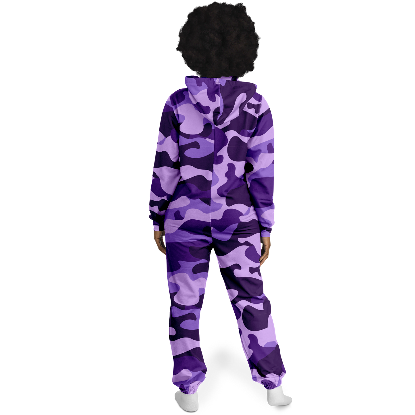 Camo Onesie | Purple, Blue and Mauve Camouflage