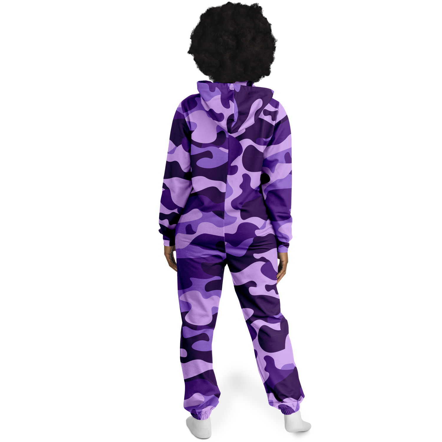 Camo Onesie | Purple, Blue and Mauve Camouflage