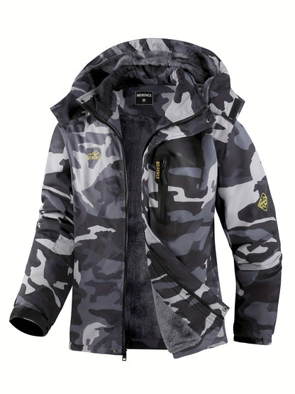 Men's Mountain Ski Jacket Windproof Jacket | Slate Grey