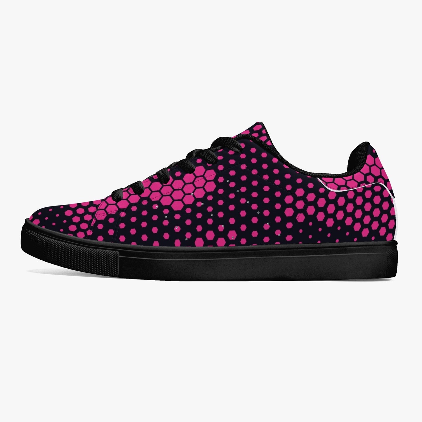 Camo Sneakers | Classic Low-Top Leather | Digital Pink