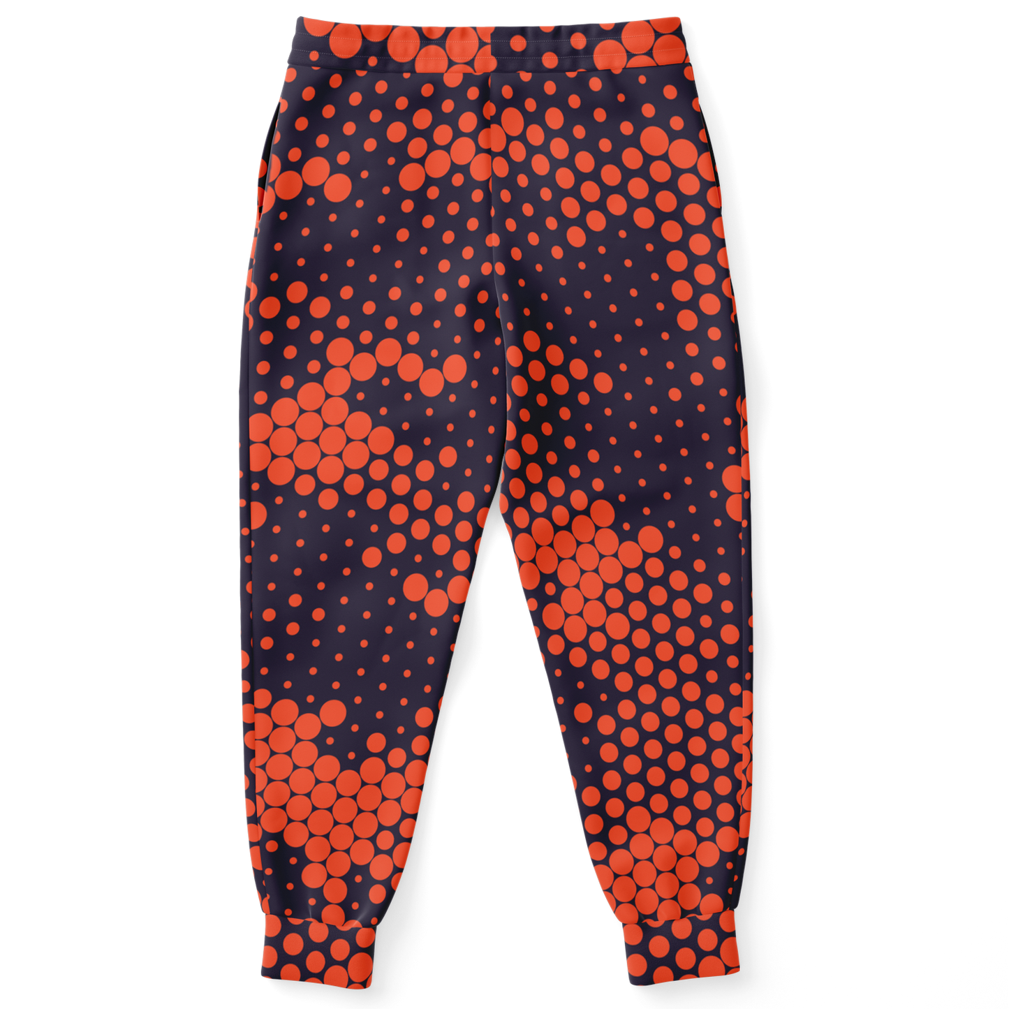 Camo Sweatpants | Unisex | Orange & Blue Digital Camouflage