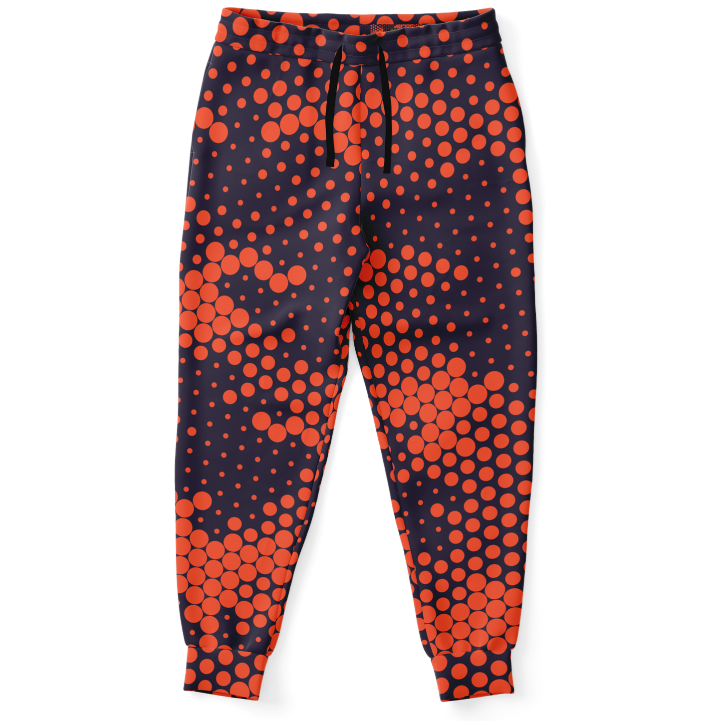 Camo Sweatpants | Unisex | Orange & Blue Digital Camouflage