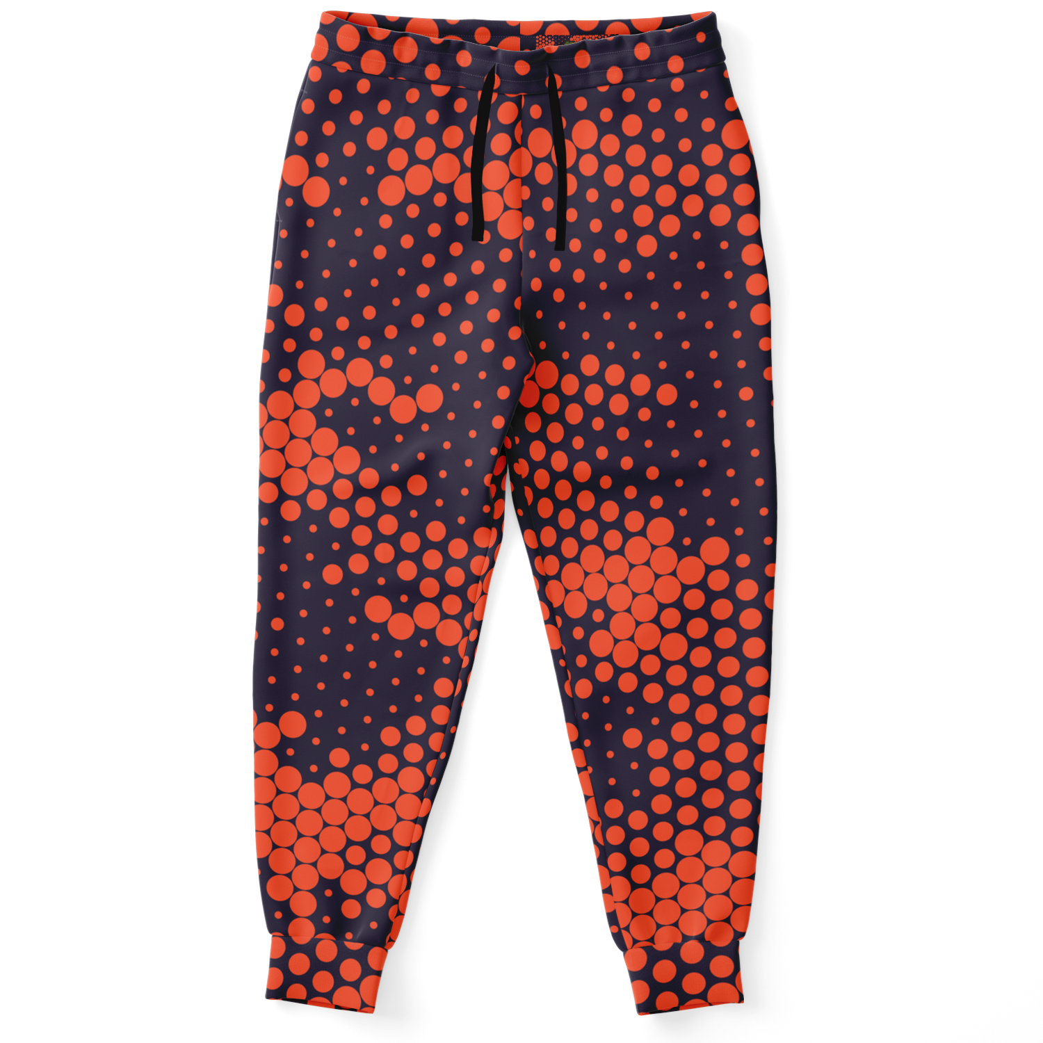 Camo Sweatpants | Unisex | Orange & Blue Digital Camouflage