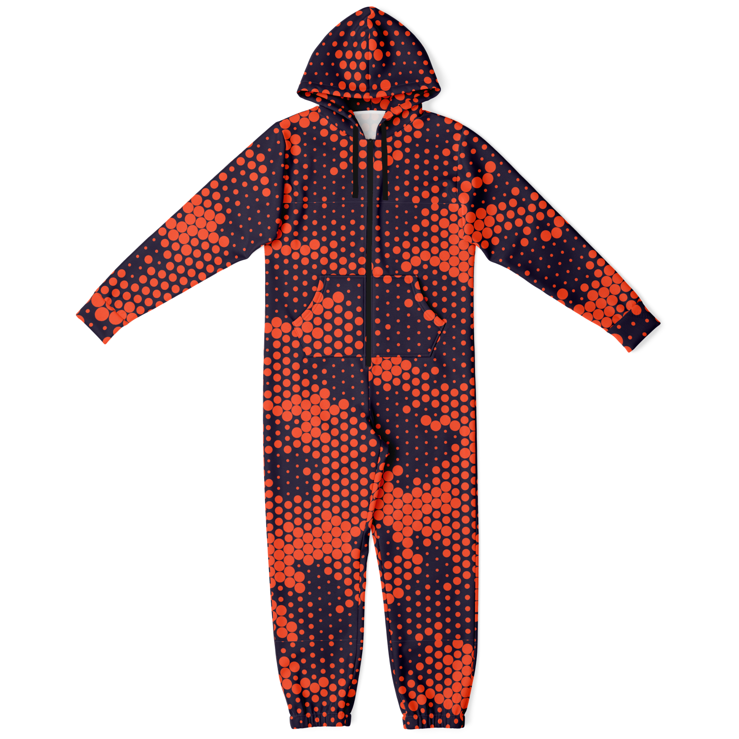 Camo Onesie | Orange and Blue Digital Camouflage