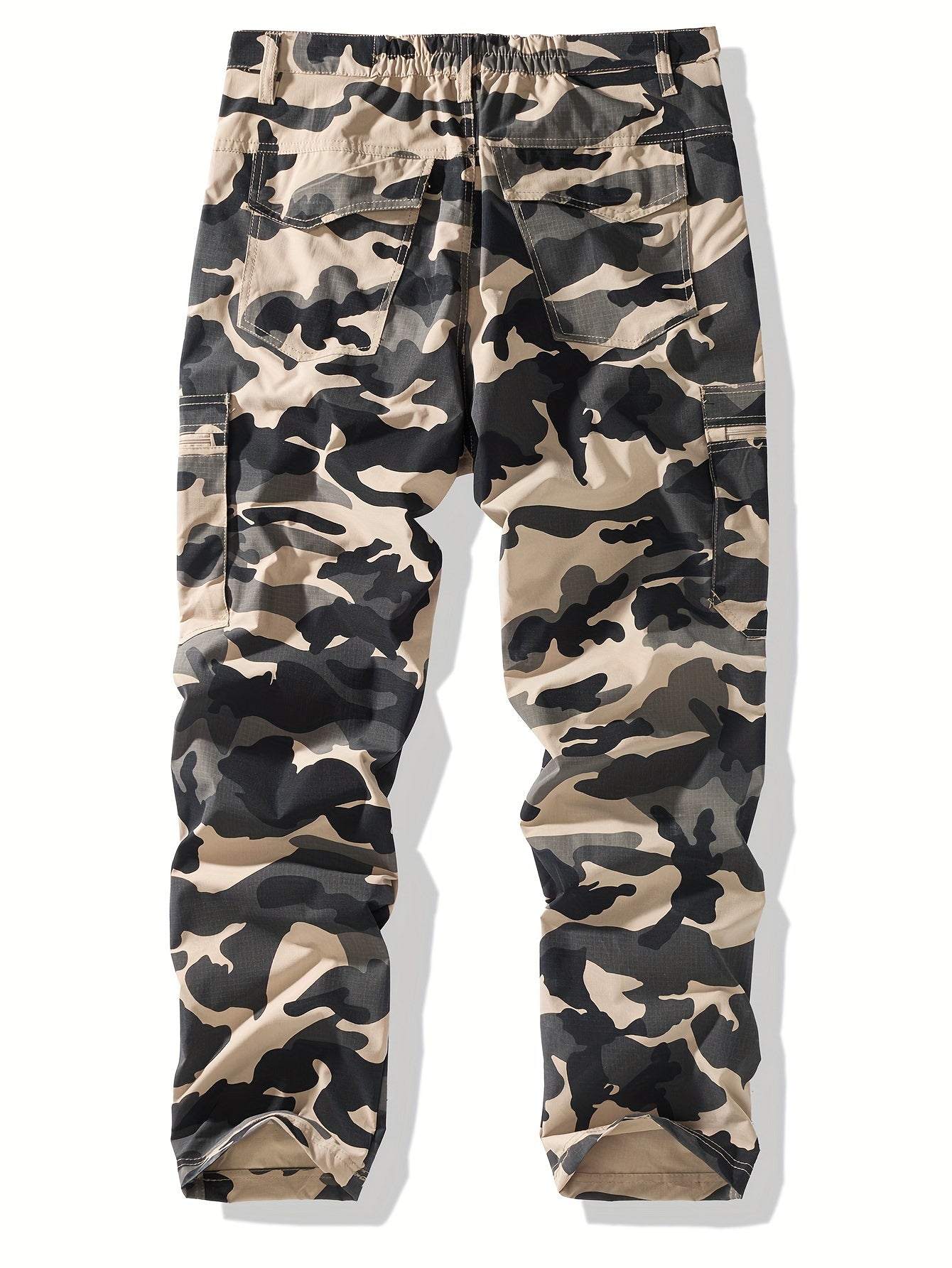 Men's Tactical Camouflage Overalls with Multi-Pockets