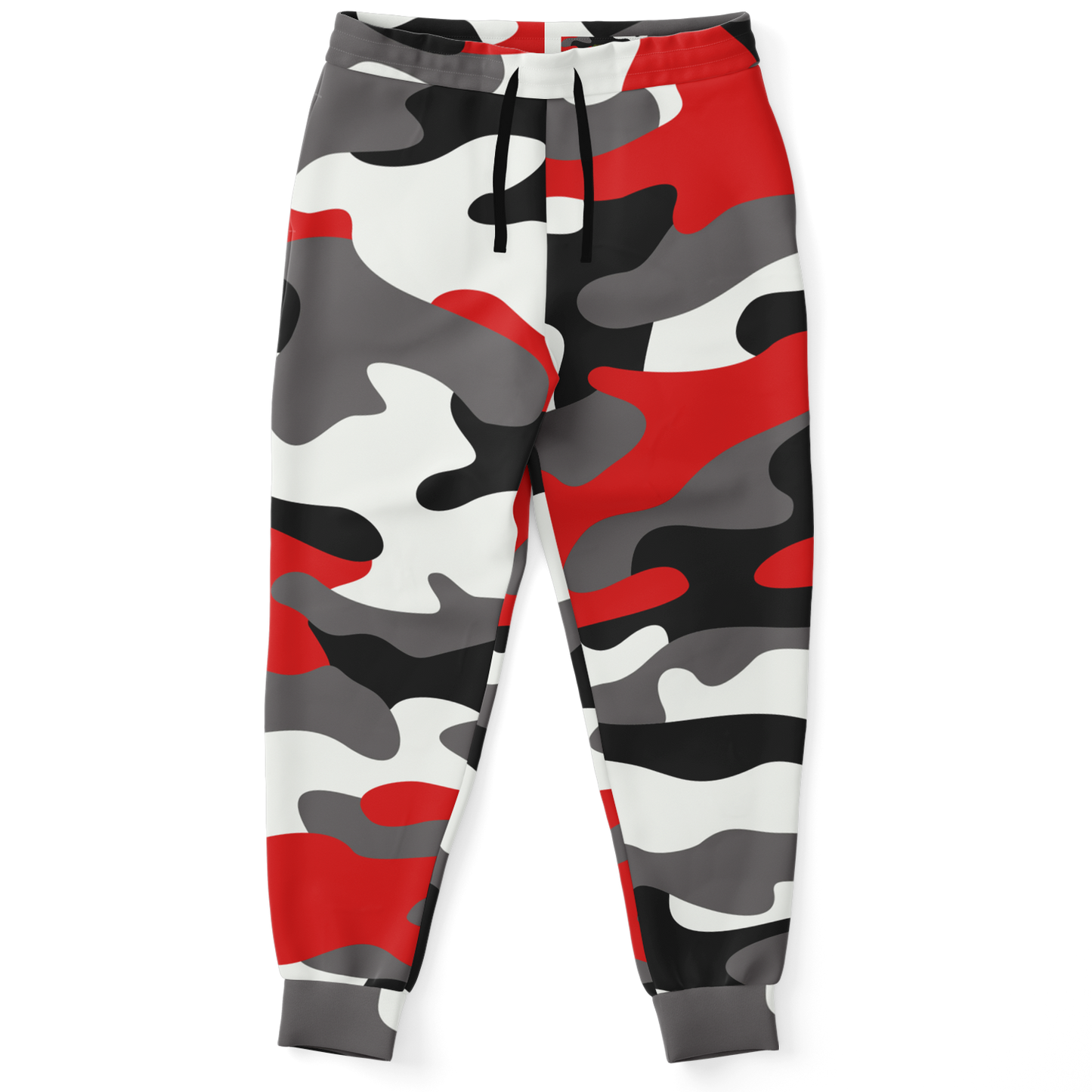 Camo Sweatpants | Unisex | Red, Black & White