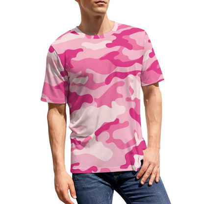 Camo Shirt | Lavender Pink Camouflage T