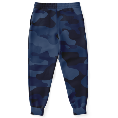 Camo Joggers | Unisex | Deep Blue