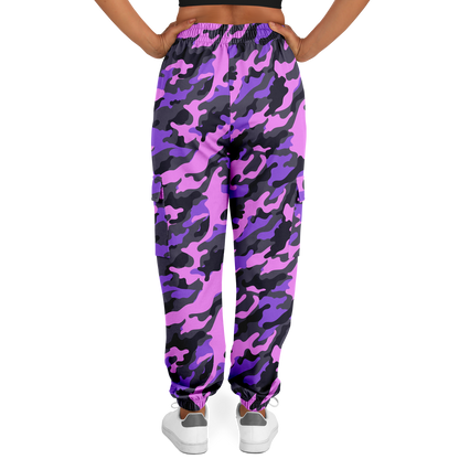 Pink Camo Cargo Pants | Black & Indigo | Unisex