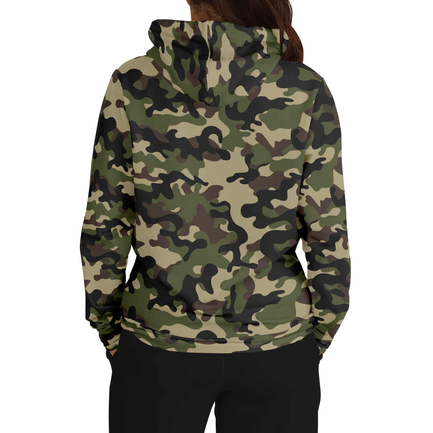 Brown Camo Hoodie | Classic Military Camouflage