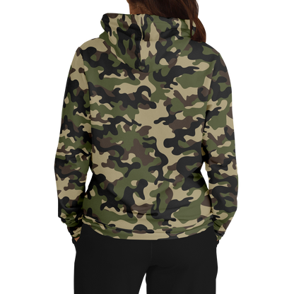 Brown Camo Hoodie | Classic Military Camouflage