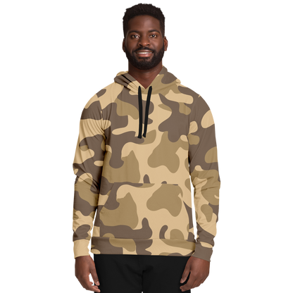 Camo Hoodie | Khaki Camouflage Pullover