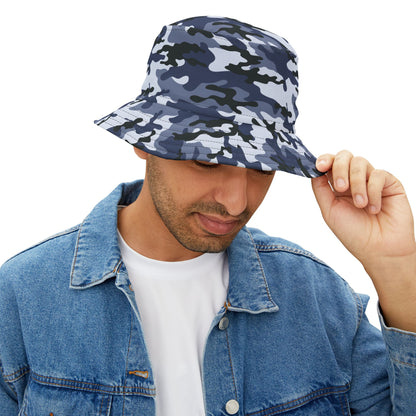 Camo Bucket Hat | Light Blue Camouflage