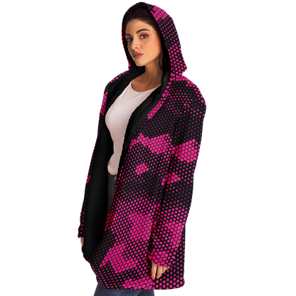 Camo Cloak | Digital Pink Camouflage | Microfleece