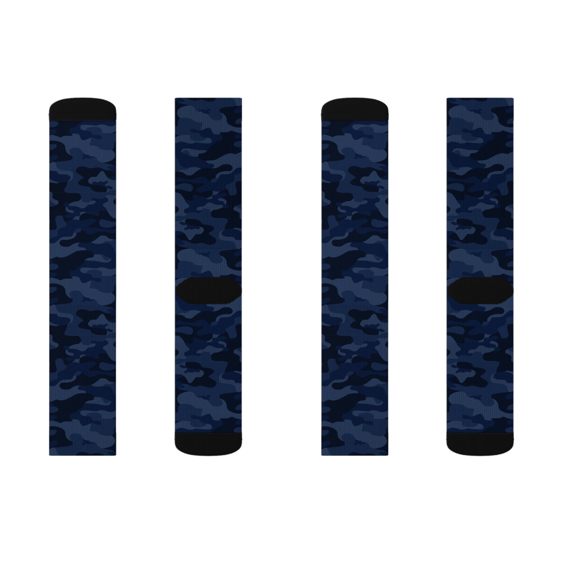 Camo Socks | Deep Blue Camouflage