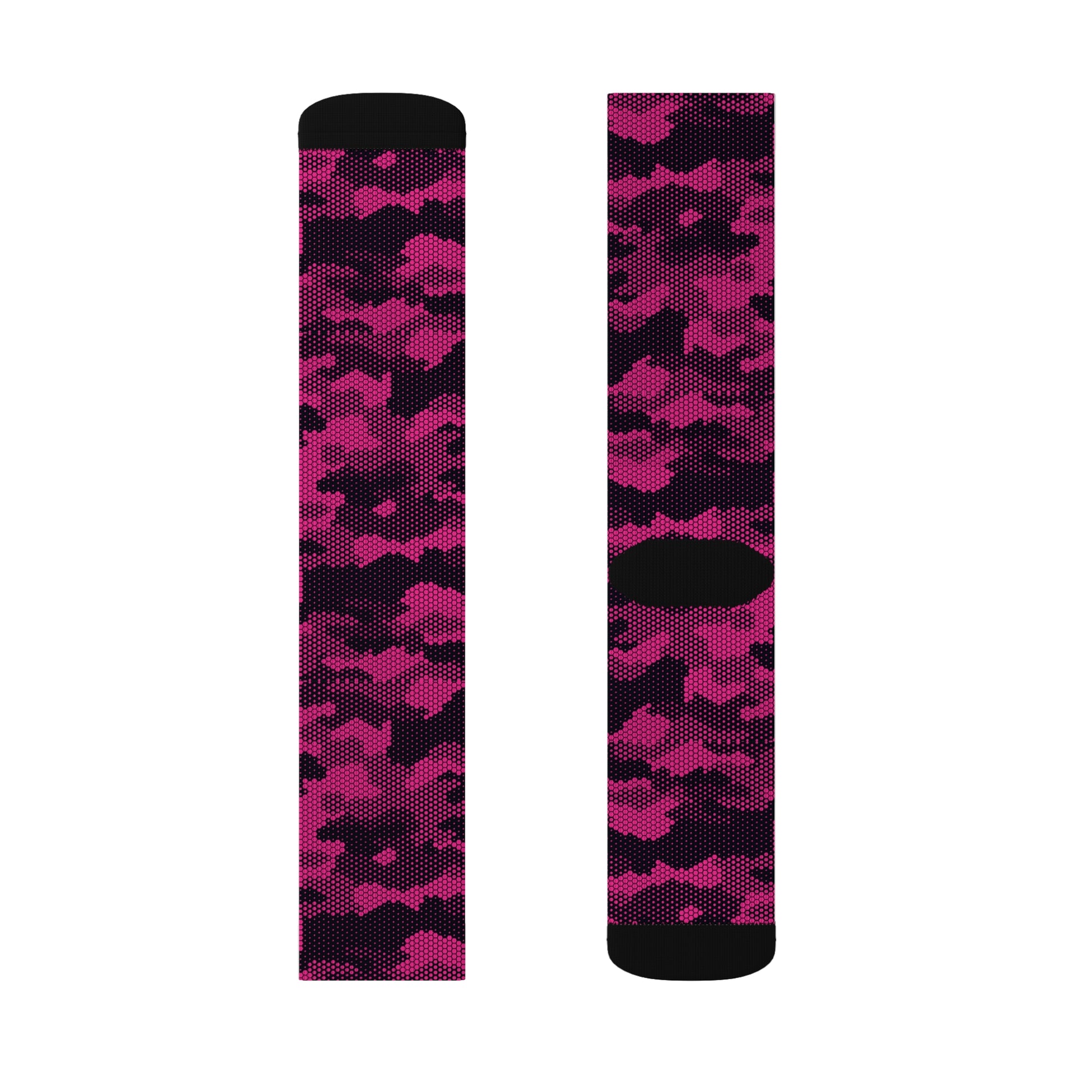 Camo Socks | Digital Pink Camouflage