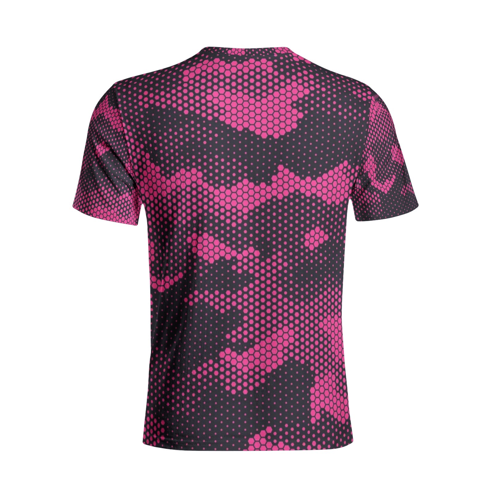 Camo T-shirt | Cotton | Unisex | Digital Pink Camouflage