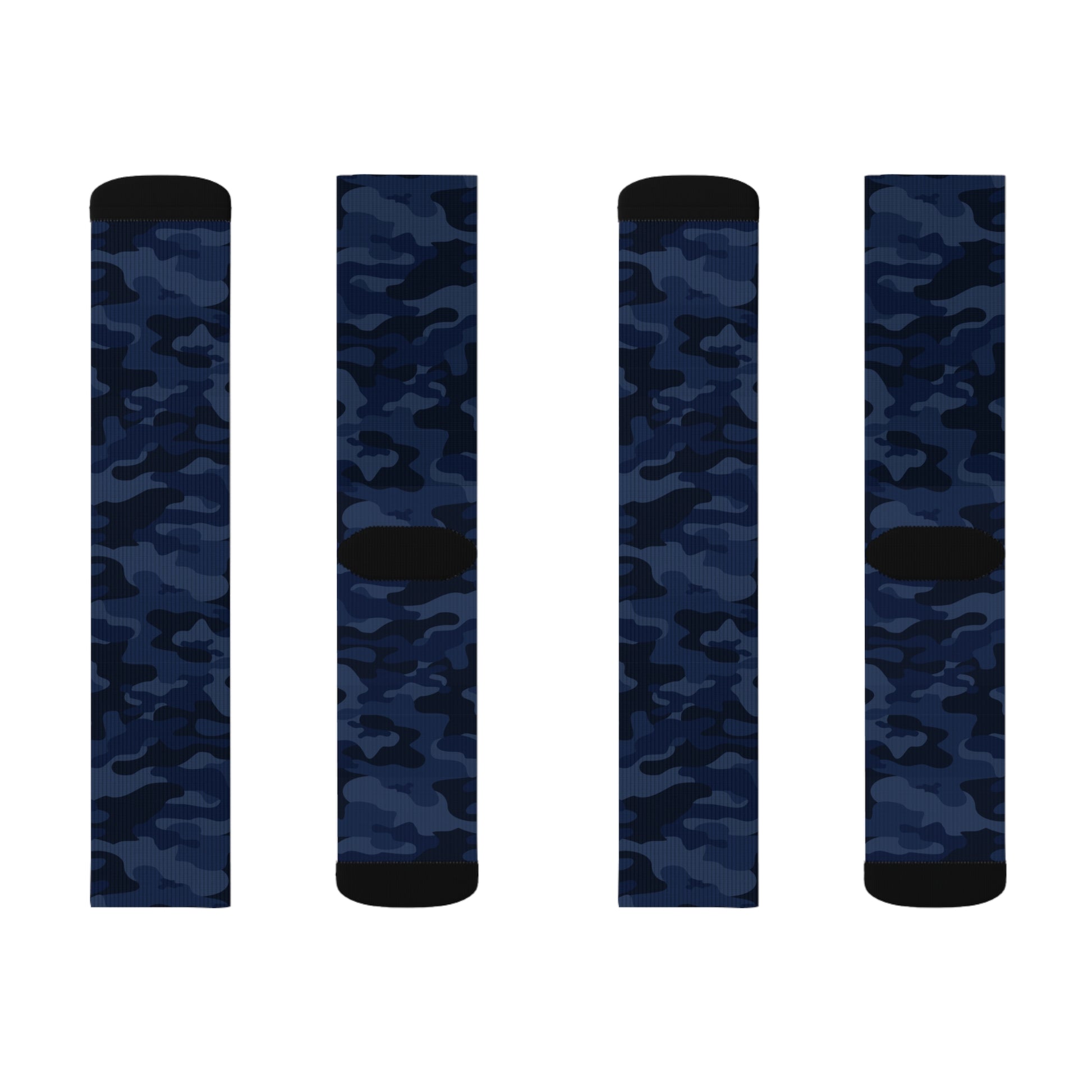 Camo Socks | Deep Blue Camouflage