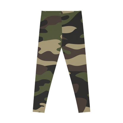 Green Camo Leggings For Women | Classic Camouflage