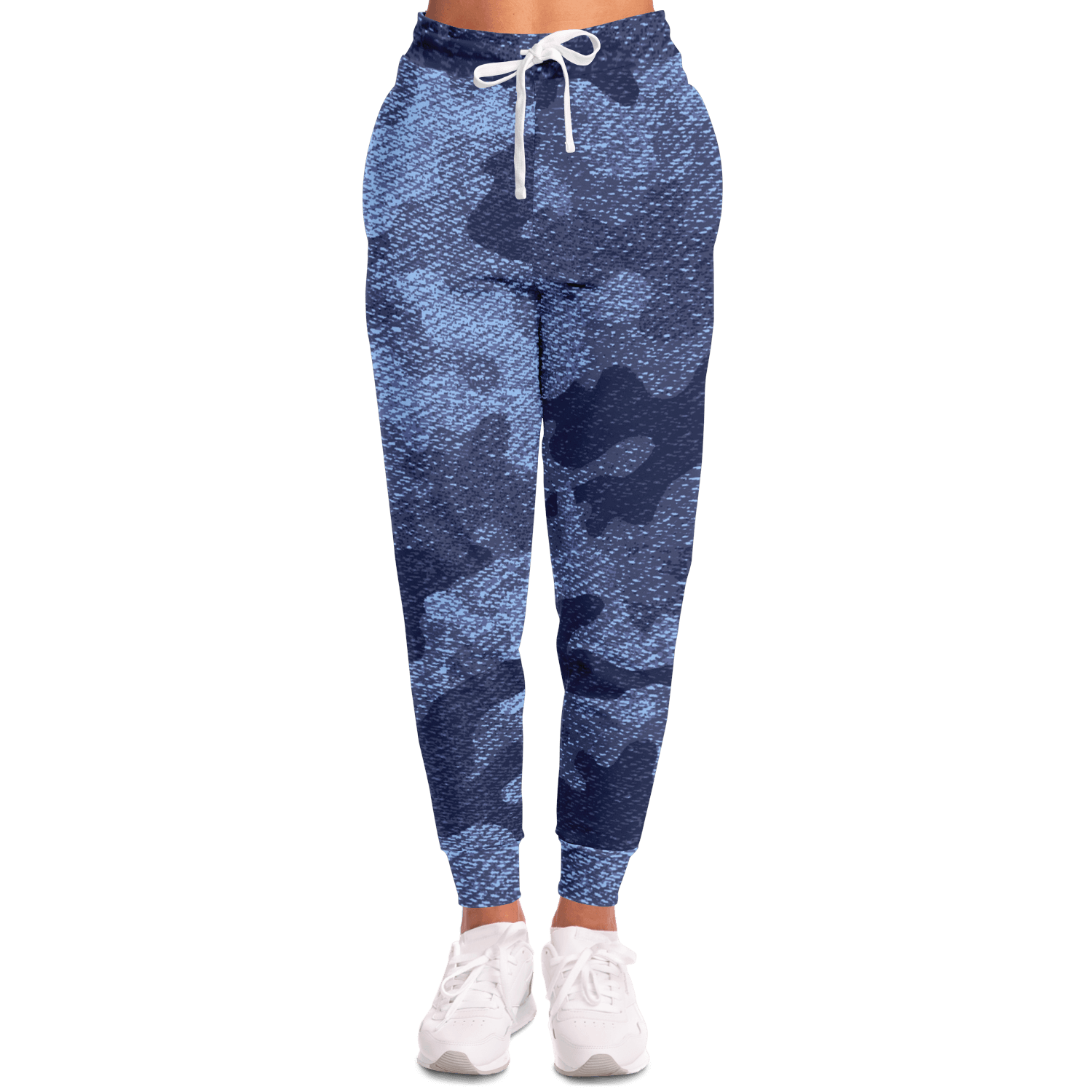 Camo Sweatpants | Unisex | Blue Denim Camouflage