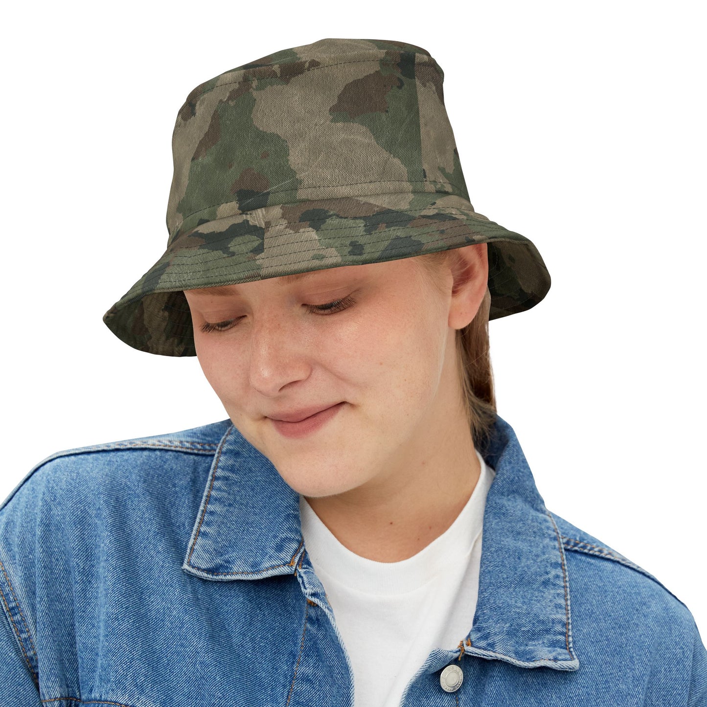 Camo Bucket Hat | Dirty Brown Camouflage