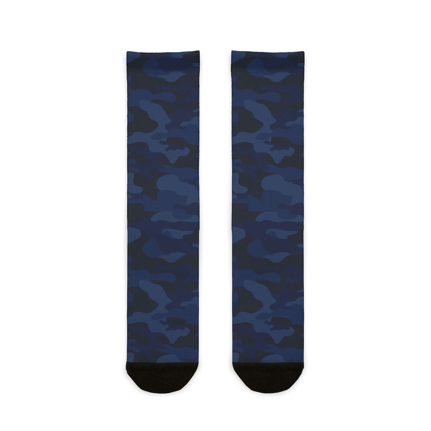 Camo Socks | Deep Blue | Sublimation Crew