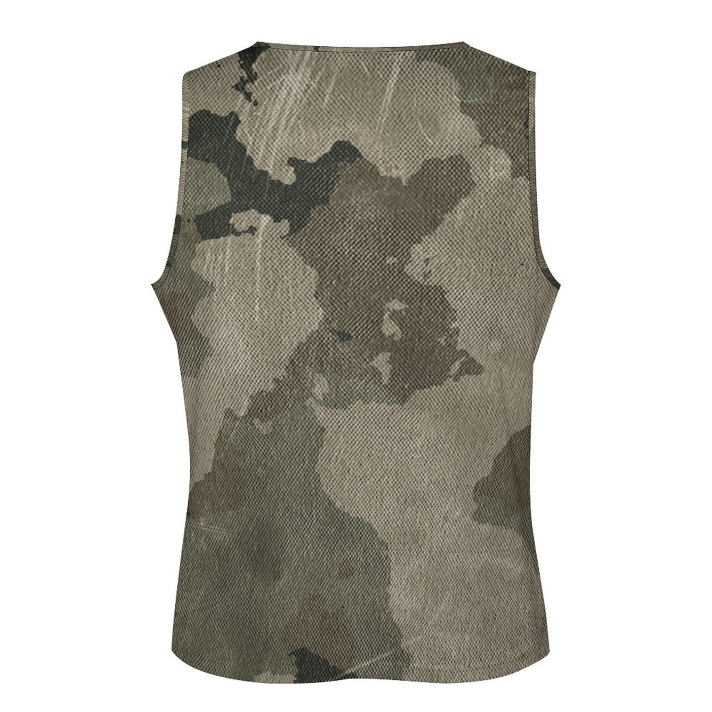 Camo Tank Top | Dirty Old Brown Camouflage